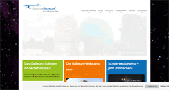 Desktop Screenshot of galileum-solingen.de