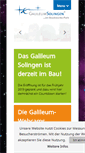 Mobile Screenshot of galileum-solingen.de